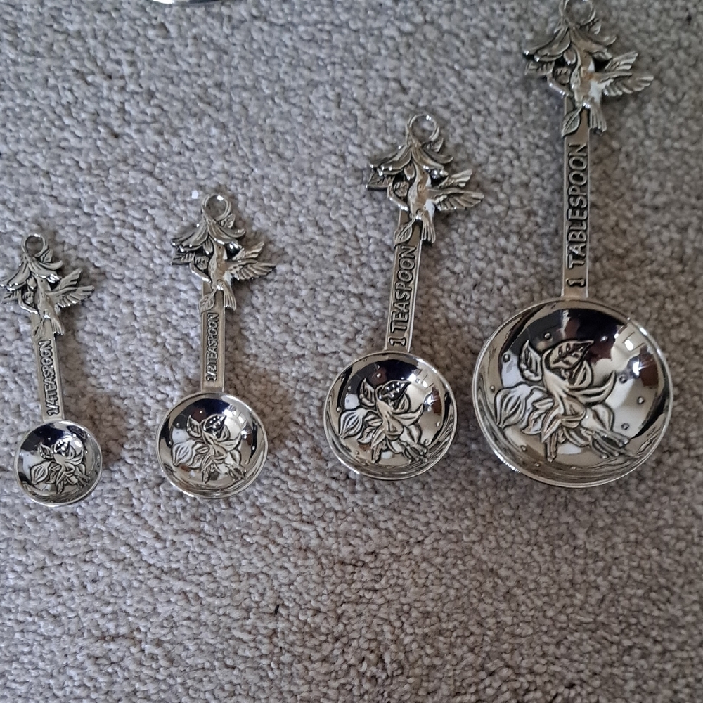 Silver Hanging Spoon Holder - Picture 3 of 4